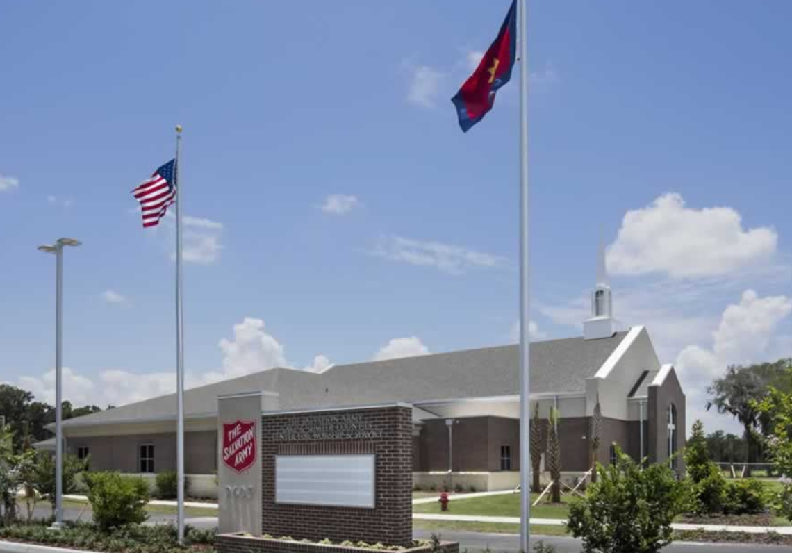 Salvation Army audio and video system