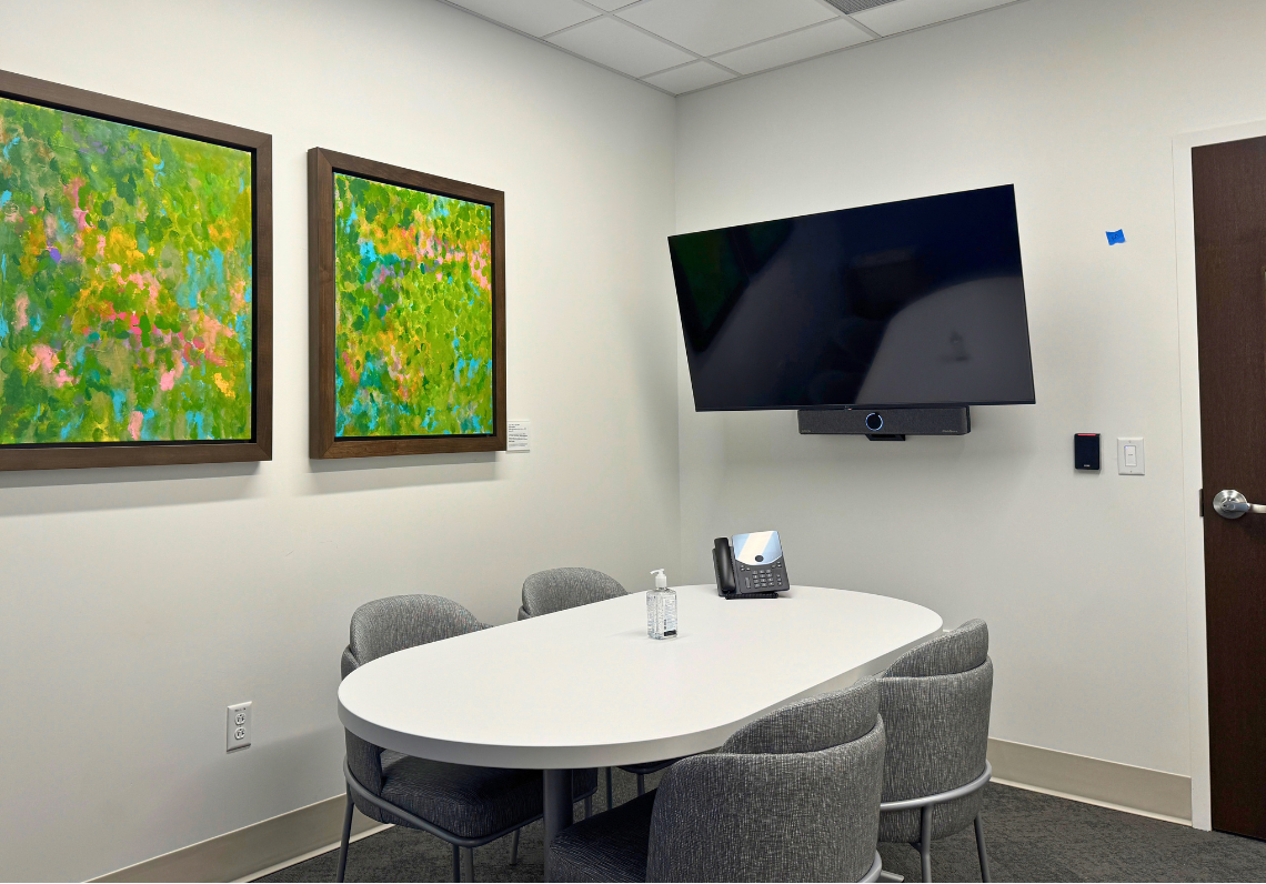 Healthcare AV installation at Wiregrass Ranch Hospital