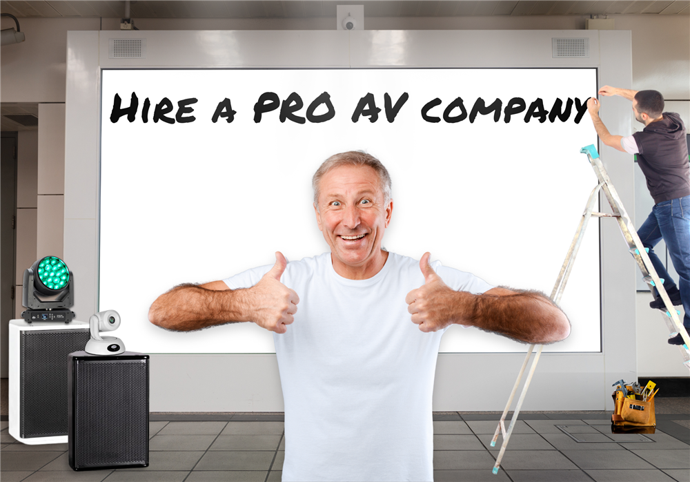5 Reasons to Hire a Pro AV Company